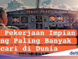 Infografis: 10 Pekerjaan Impian yang Terbanyak Dicari Di Dunia