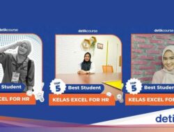 5 Peserta Terbaik Kelas Excel Sebagai HR detikCourse