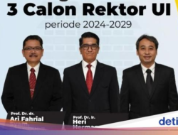 3 Nama Ini Ditetapkan sebagai Kandidat Rektor UI 2024-2029!