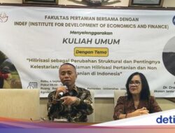 Isi Kuliah Umum Ke UNUD Bali, Ekonom INDEF Paparkan Pentingnya Hilirisasi