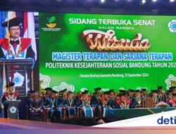 Mensos Dorong Lulusan Poltekesos Bandung Ikut Atasi Masalah Sosial Di RI