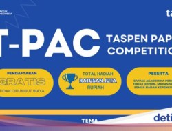 Lomba Karya Tulis Ilmiah Taspen Mahasiswa-Dosen, Hadiah Kampiun 1 Rp 45 Juta!