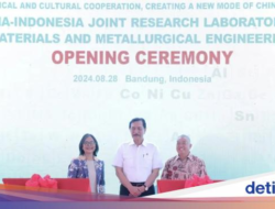 Menko Luhut Resmikan Lab Gabungan RI-China Bidang Energi Terbaru & Metalurgi Di ITB