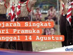 Infografis: Sejarah Singkat Hari Pramuka Tanggal 14 Agustus