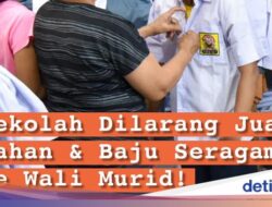 Infografis: Sekolah Dilarang Jual Bahan dan Seragam Di Wali Murid!