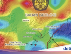 Gempa Bandung 18 September Sebab Sesar Terbaru Kertasari