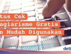 Infografis: 10 Situs Cek Plagiarisme Gratis dan Mudah Digunakan