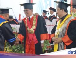 Luluskan Ribuan Mahasiswa, Ini Pesan Rektor Universitas Jambi Hingga Wisudawan