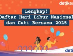 Infografis: Lengkap! Hari Libur Nasional dan Cuti Bersama Hingga 2025