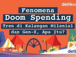 Infografis: Doom Spending, Kejadian Luar Biasa Dunia yang Ngetrend Ke Kalangan Anak Muda