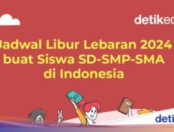 Infografis: Jadwal Libur Lebaran 2024 buat Siswa SD-SMP-SMA Di Indonesia