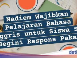 Infografis: Nadiem Wajibkan Bahasa Inggris Sebagai Siswa SD, Apa Kata Pakar?