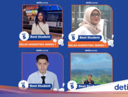 5 Peserta Terbaik Di Kelas Marketing Series 1 detikcourse