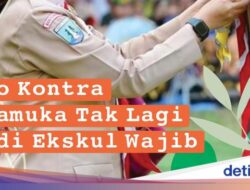 Infografis: Pro Kontra Pramuka Tak Lagi Bersama Sebab Itu Ekskul Wajib