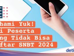 Infografis: Ini Tampilan Layar Peserta yang Tak Bisa Daftar SNBT 2024