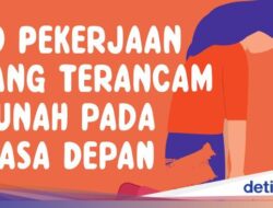 Infografis: 10 Pekerjaan yang Terancam Punah Hingga Masa Di