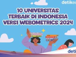 Infografis: 10 Kampus Terbaik Hingga Indonesia Versi Webometrics 2024