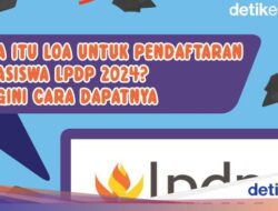 Infografis: Apa Itu LoA Untuk Pendaftaran Beasiswa LPDP 2024?