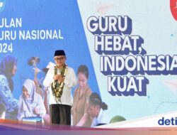 Mendikdasmen Luncurkan Bulan Guru Nasional 2024 Di SDN 59 Palembang