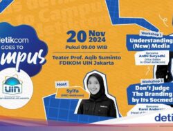 detikcom Goes to Campus Di UIN Jakarta, Bahas Disrupsi New Media & Social Media