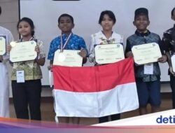 Siswa SD-SMP RI Kampiun Lomba Coding Internasional Di Korea, Kuasai Matematika Level SMA