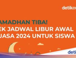 Infografis: Ramadhan Segera Tiba! Ini Jadwal Libur Awal Puasa 2024 Untuk Siswa