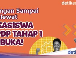 Infografis: Beasiswa LPDP 2025 Tahap 1 Dibuka!