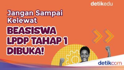 Infografis: Beasiswa LPDP 2025 Tahap 1 Dibuka!