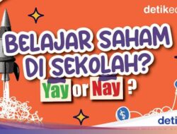 Infografis: Belajar Saham Di Sekolah, Yay or Nay?