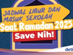 Infografis: Jadwal Libur dan Masuk Sekolah Di Ramadan 2025, Save Nih!