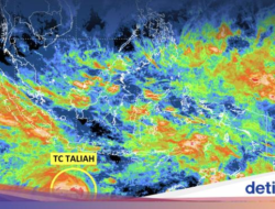 Siklon Tropis Taliah Bikin Hujan-Angin Kencang Ke Banten-Jatim