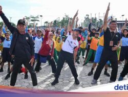 Pecah Pencapaian MURI, Ini Serunya Latihan Fisik Anak Indonesia Hebat yang Diikuti 2.500 Siswa