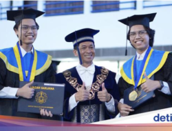 Si Kembar Rasyid-Risyad Kuliah Di Jurusan Sama hingga Wisuda Bareng Di ITS
