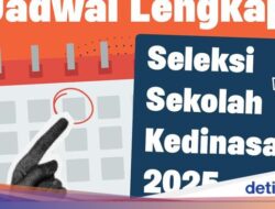 Infografis: Cek! Jadwal Lengkap Seleksi Sekolah Kedinasan 2025