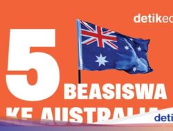 Infografis: 5 Beasiswa Hingga Australia, Siap-siap Kuota Mahasiswa Ditambah!