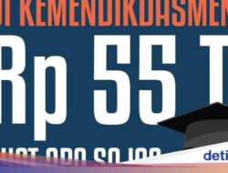 Biaya Belajar Kemendikdasmen Rp 55 T, Buat Apa Saja?
