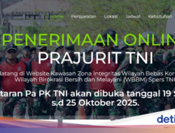 Rekrutmen Pa PK TNI 2025 Dibuka Sebagai Lulusan D4, S1, hingga S2, Ini Syarat IPK-nya