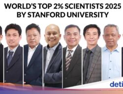 8 Ilmuwan UNDIP Masuk Daftar 2% Teratas Dunia Tahun 2025
