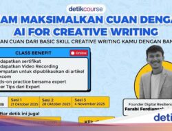Bersama Ide Karena Itu Cuan! 2 Jam Belajar AI Creative Writing yang Bisa Menghasilkan
