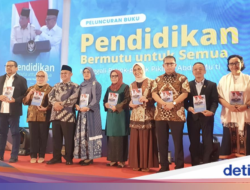 Mendikdasmen Mu’ti Luncurkan Literatur Di Satu Tahun Pemerintahan, Ini Isinya