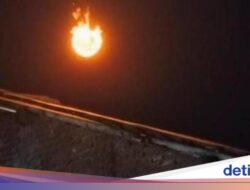 Peneliti BRIN Perkirakan Meteor Di Cirebon Disekitar 3-5 Meter, Jatuh Di Laut Jawa