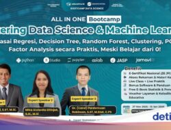 Belajar Data Science Di Nol Hingga Mahir Di Praktik Langsung