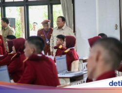 Momen Prabowo Tinjau Fasilitas Sekolah Rakyat Di Kalsel