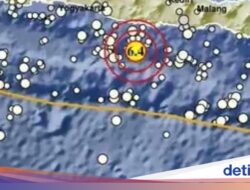 Gempa Pacitan Termasuk Megathrust, Ada Risiko Bencana Alam