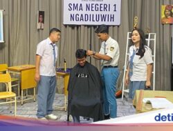Inilah Farel, Masih SMA Udah Jago Pangkas Rambut-Guru Minta Tolong Di Razia
