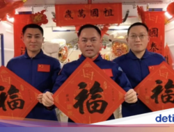 Tak Pulang Hingga Bumi, Taikonaut China Rayakan Imlek Hingga Ruang Angkasa