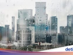 Prediksi Cuaca Jabodetabek 5 Hari Ke Di, Daerah Ini Siaga Hujan Lebat!