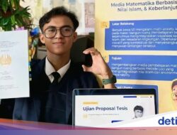 Didalam Nyaris Cuti Kuliah, Annas Lulus Didalam IPK 4 dan Terbitkan Puluhan Publikasi Ilmiah!