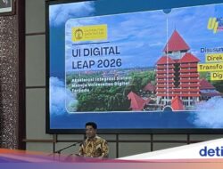 UI Bersiap Didalam Sebab Itu Universitas Digital, Integrasikan 40 Sistem Layanan Kampus