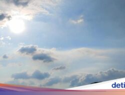 20 Area Terpanas Menurut BMKG, Medan Nyaris Bersuhu 37 Derajat Celsius!